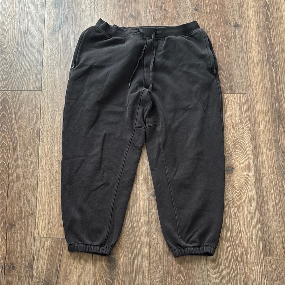 Lululemon Black Steady State Jogger Shorter